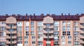 Front view of the Apartment building Royalty Free Stock Photo