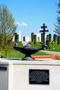 Toc H and Armed Forces Memorial at the National Memorial Arboretum, Alrewas. Royalty Free Stock Photo