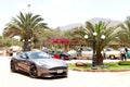 Front view of a Aston Martin Vanquish in Lima