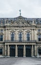 Front view of the baroque palace `wÃÂ¼rzburg residence`. A tourist travel location in Wuerzburg, Germany. Earlier the parsonage o