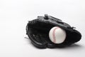 front view baseball glove with copy space. High quality photo