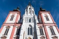 Basilica of the Birth of the Virgin Mary in Mariazell, Austria Royalty Free Stock Photo