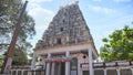 Front View of Big Bull Temple, temple was built in 1537 by Kempe Gowda under Vijayanagar empire, Bangalore, Royalty Free Stock Photo