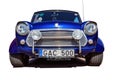 Front view of the classic mini cooper model Royalty Free Stock Photo