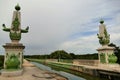 The canal bridge over the river Loire in Briare