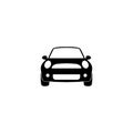 Front view car logo and simple flat symbol for website,mobile,logo,app,UI Royalty Free Stock Photo