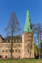 Front view of the castle in Raesfeld Royalty Free Stock Photo