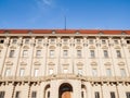 Front view of Cernin palace, Ministry of Foreign Affairs seat, Prague, Czech Republic