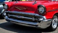 Front view of a 1957 Chevy Royalty Free Stock Photo