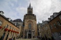 Front view from church Aachener Dom Royalty Free Stock Photo