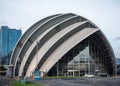 Front view of Clyde Auditorium, Glasgow Royalty Free Stock Photo