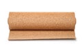 Cork flooring underlayment roll Royalty Free Stock Photo