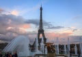 Front view of Eiffel tower