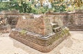 Front view of "el fortÃÂ­n" located in el capricho park in Madrid. It is a reconstruction of a castle