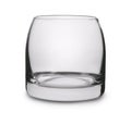 Front view of empty whiskey glass Royalty Free Stock Photo