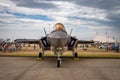 Avalon, Melbourne, Australia - Mar 3, 2019: F-35 military fighter jet Royalty Free Stock Photo