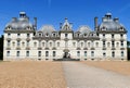 Facade of Cheverny castle Royalty Free Stock Photo