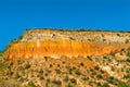 Rugged cliffs of los alamos new mexico dessert Royalty Free Stock Photo