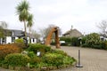 Front view of the forecourt at Gretna Green, a world famouse wedding venue.