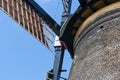 Front view form a traditional Dutch windmill Royalty Free Stock Photo