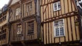 French colombage houses