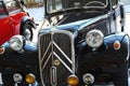 Front view of french veteran car Citroen Traction Avant, also called Citroen 11, from year 1954