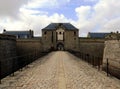 Gate of the citadel of Port-Louis in Brittany