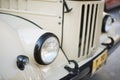 Front view of a Gaz-69 or UAZ-69 Pickup truck