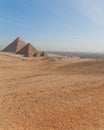 Front View of Great Pyramid Royalty Free Stock Photo