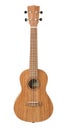 Front view of hawaiian ukulele