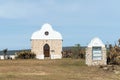 Front view of the historic Barry Memorial Church, Port Beaufort