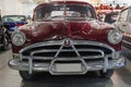 Front View of the Hudson Hornet Vintage American Car, Classic Cars Theme Royalty Free Stock Photo