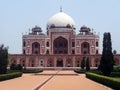 Front view of Humayun Tomb, New Delhi, India Royalty Free Stock Photo