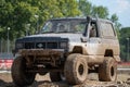 Front view of the impressive third generation Nissan Patrol 260 series