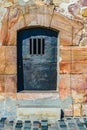 Dungeon Door Jail, Montjuic Castle Barcelona