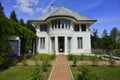 Front view of Maison blanche by Le Corbusier, La Chaux-de-Fonds Royalty Free Stock Photo