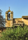 Gilded, 1300`s christian, building`s bell tower