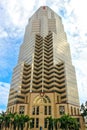 Front view on the Menara Public Bank in Kuala Lumpur, Malaysia