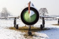 Front view of a Mig21 Fishbed