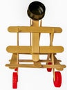 Front view model of a Roman catapult Royalty Free Stock Photo