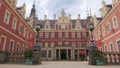 Bad Muskau, Germany. Front view of New Castle in Muskau Park.