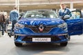 Front view of New Renault Megane GT car on Belgrade car show