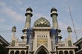 One of the largest mosques in Malang that known as the Jami Mosque that under renovation