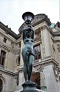 Front view of the Opera National de Paris