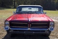 Front View of 1964 Pontiac Parisienne Custom Sport Automobile Royalty Free Stock Photo