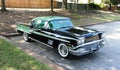 Bonneville, 1958 Pontiac Front View Royalty Free Stock Photo