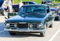 Front View of 1960's Model Plymouth Barracuda Fast Back Royalty Free Stock Photo