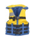 Front view of sailing life jacket