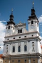 The Saint John the Baptist cathedral in Trnava, Slovakia Royalty Free Stock Photo