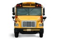 Front view of school bus